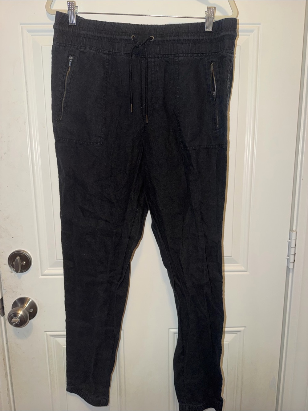 Women’s Black Drawstring Jogger Pants